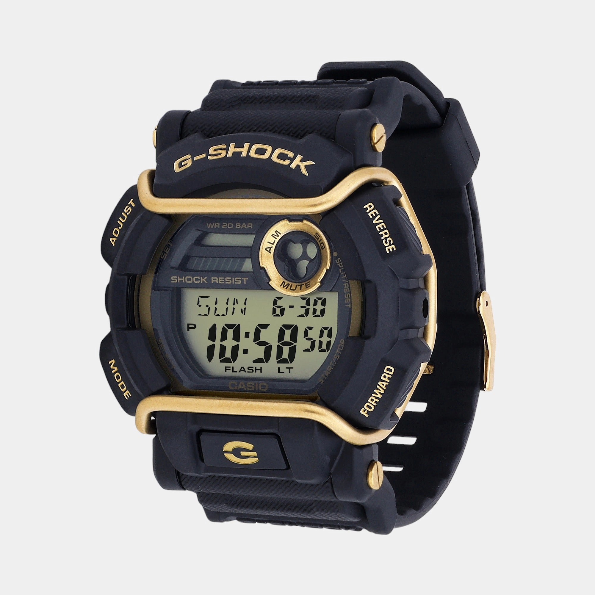 G-Shock Men's Black Digital Resin Watch G1434 - GD-400GB-1B2DG