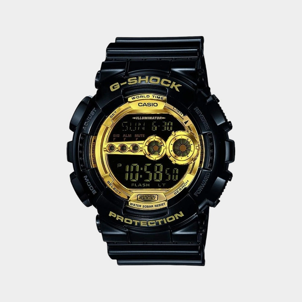 G-Shock Men's Black Digital Resin Watch G340 - GD-100GB-1DR