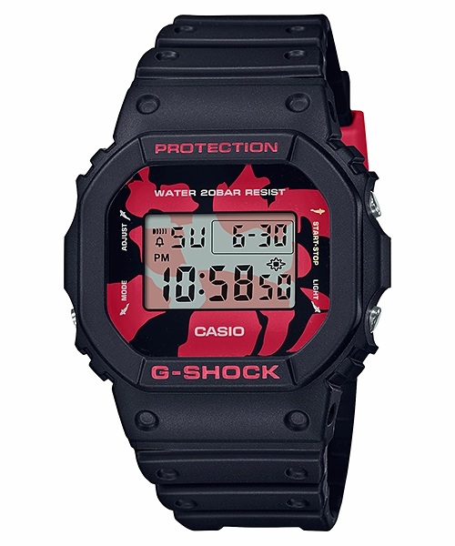 G-Shock Nishikigoi  Showa Sanshoku koi Watch DW5600JK-1D