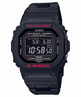G-Shock Solar Black Resin Band Watch GWB5600HR-1D