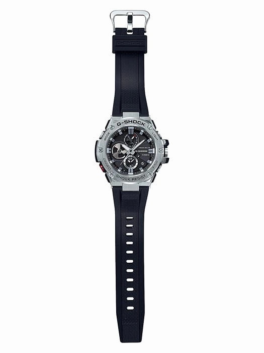 G-Shock Solar Stainless Steel Connected Series Mens Watch GSTB100-1A