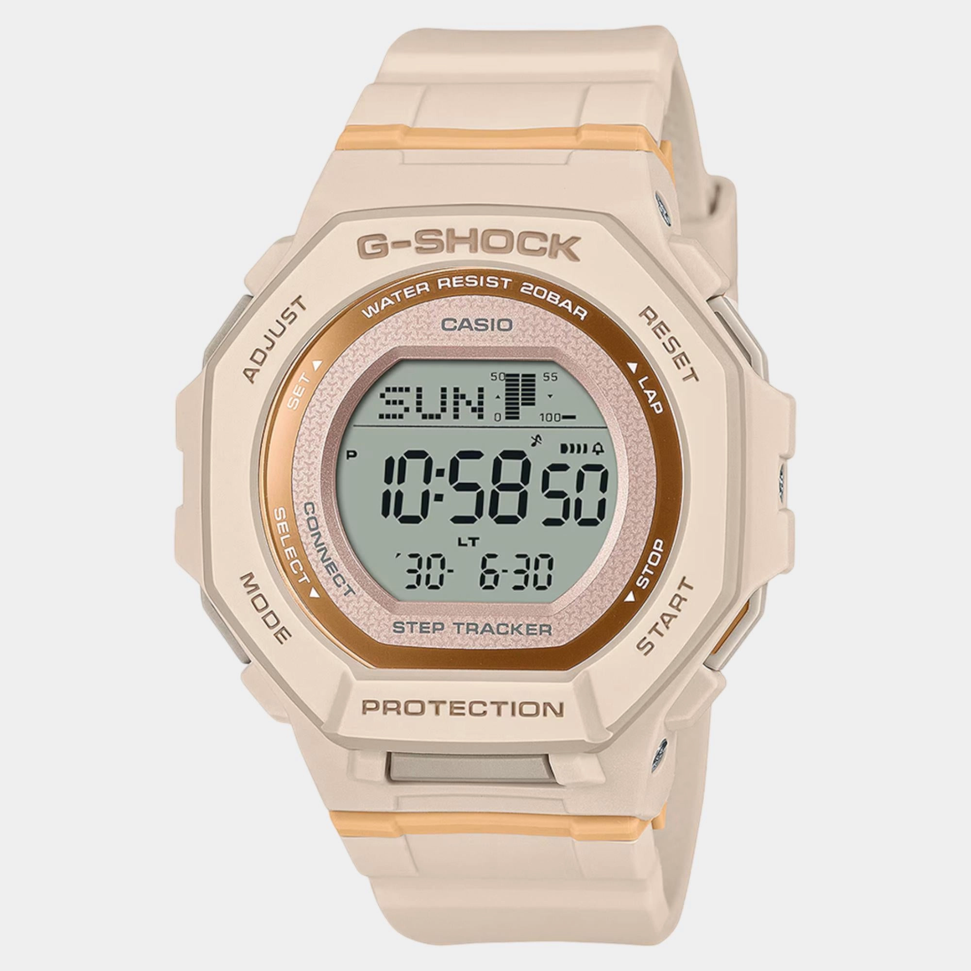 G-Shock Women Quartz Orange Dial Digital Resin Watch GMD-B300-4DR G1619