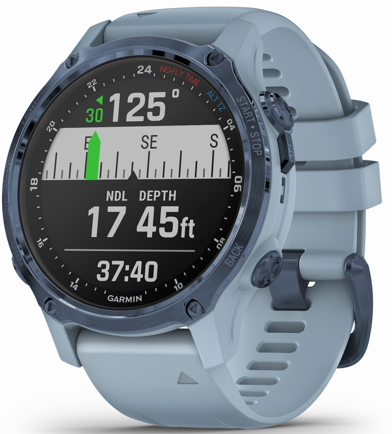 Garmin Descent MK2S Mineral Blue Sea Foam