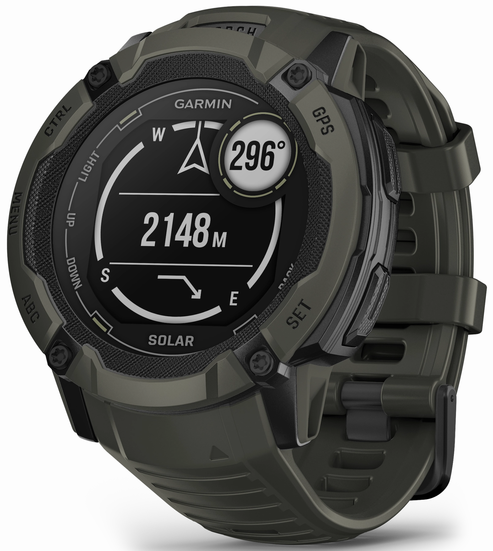 Garmin Instinct 2X Solar Moss Watch
