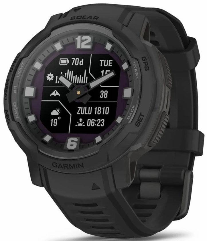 Garmin Instinct Crossover Solar Tactical Edition Black Watch
