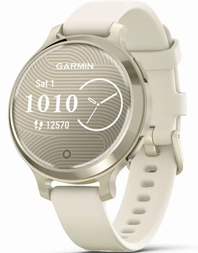 Garmin Lily 2 Active Lunar Gold and Bone Watch