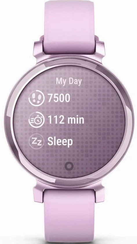 Garmin Lily 2 Metallic Lilac Lilac Silicone Watch
