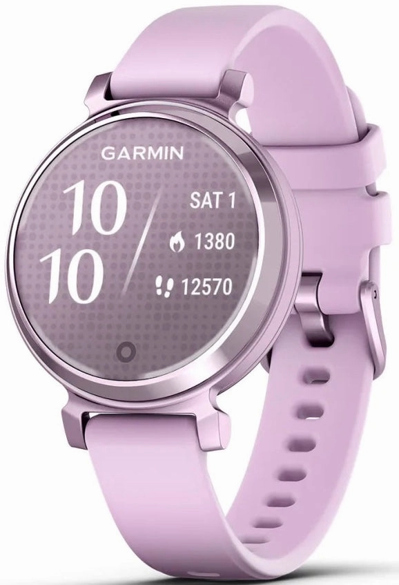Garmin Lily 2 Metallic Lilac Lilac Silicone Watch