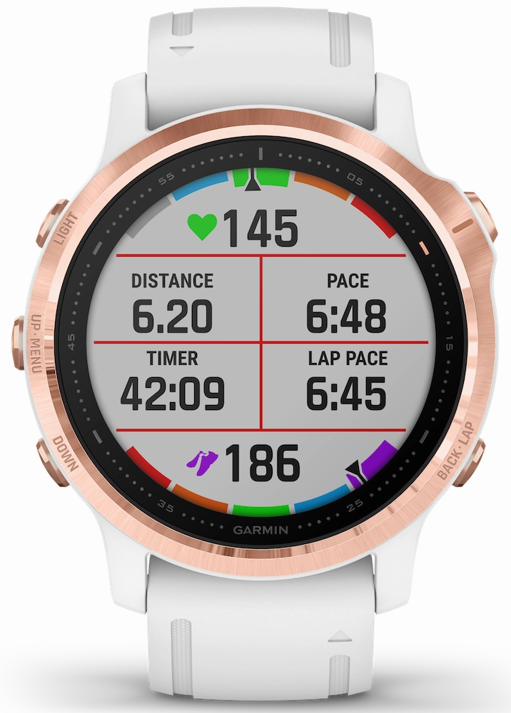 Garmin Watch Fenix 6S Pro Rose Gold D