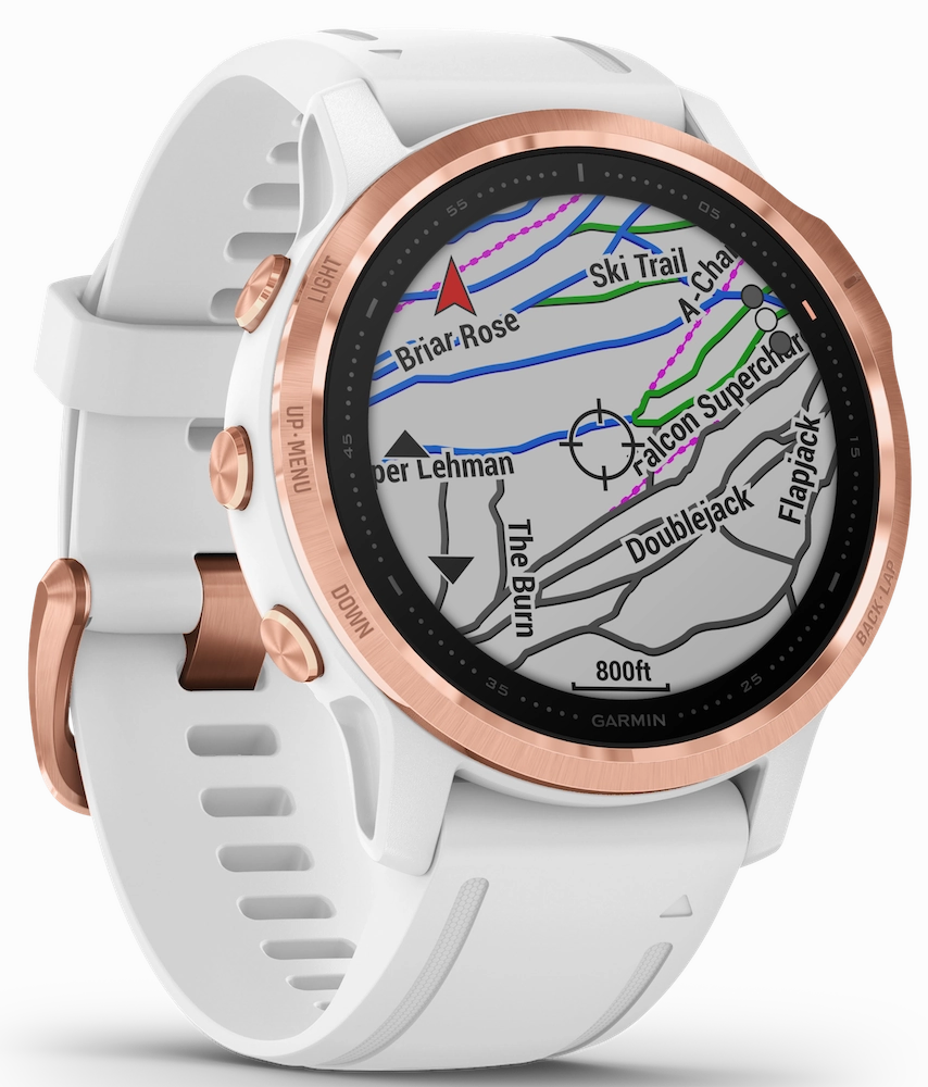 Garmin Watch Fenix 6S Pro Rose Gold D