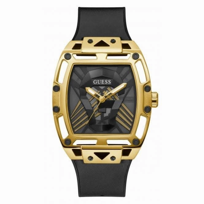 Gents Legend Genuine leather Silicone Gold Tone Watch GW0500G1
