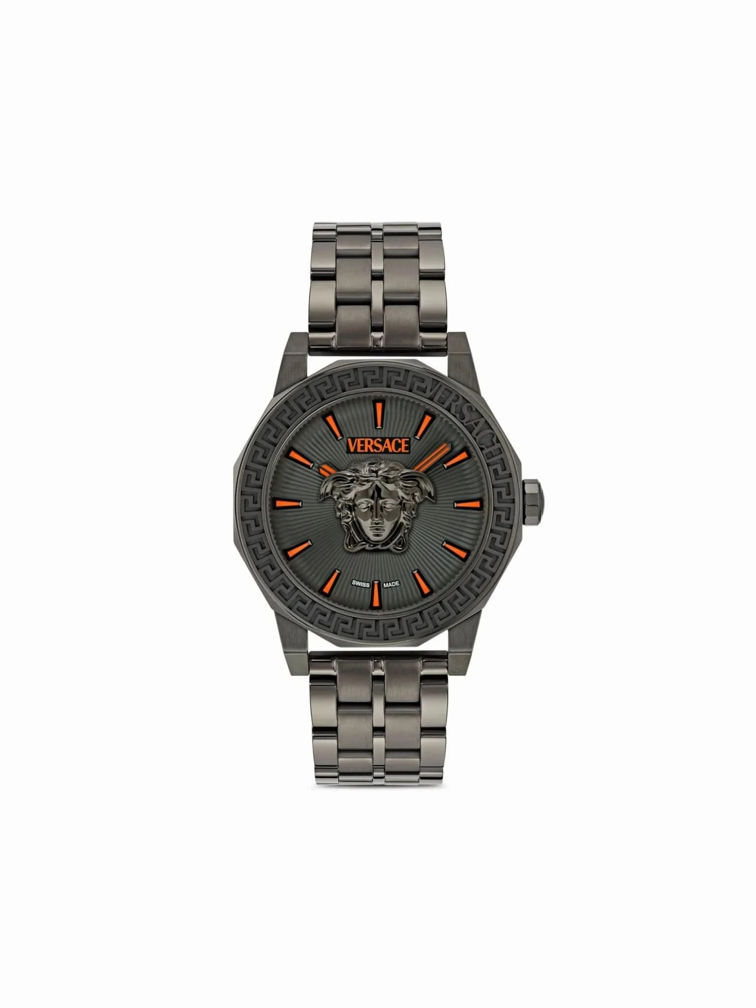 Gents Medusa Deco Dark Grey Watch VE9I00524