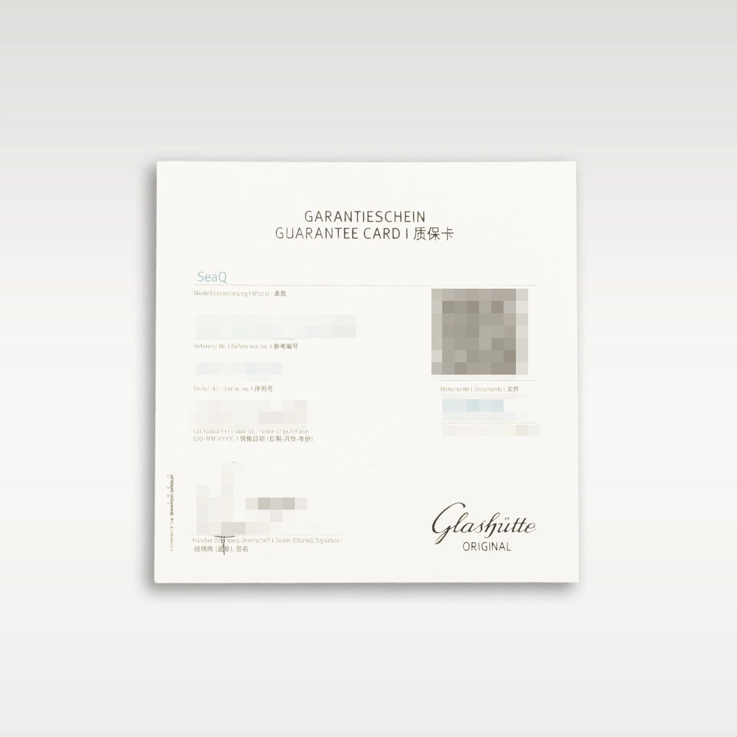 Glashutte Original Seaq 13911138370