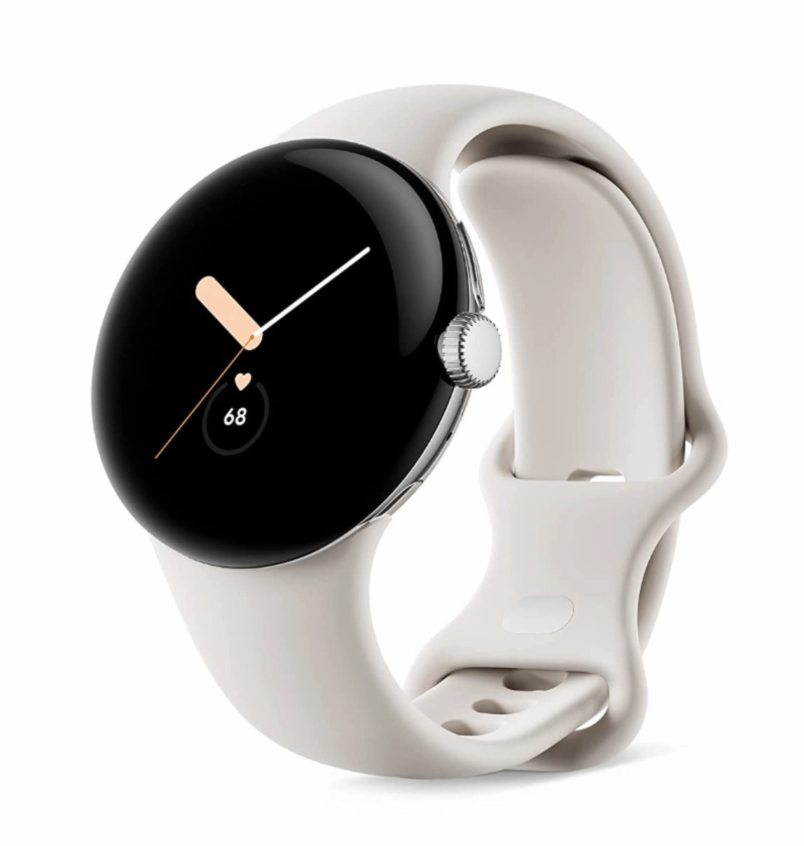 GOOGLE PIXEL WATCH SILVER/CHALK