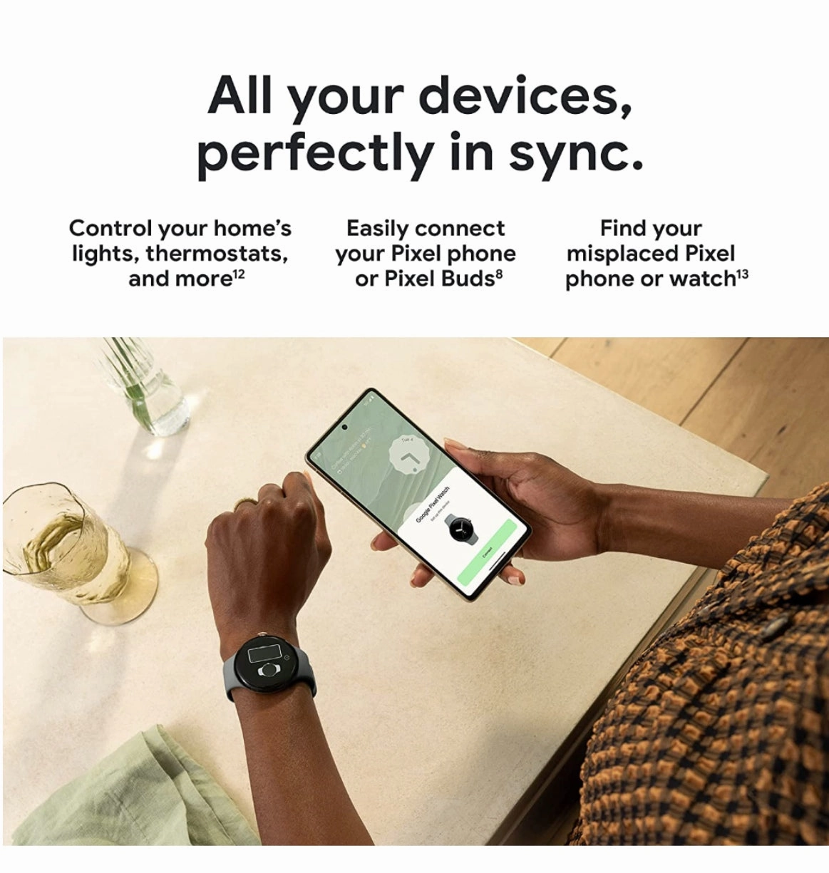GOOGLE PIXEL WATCH SILVER/CHALK