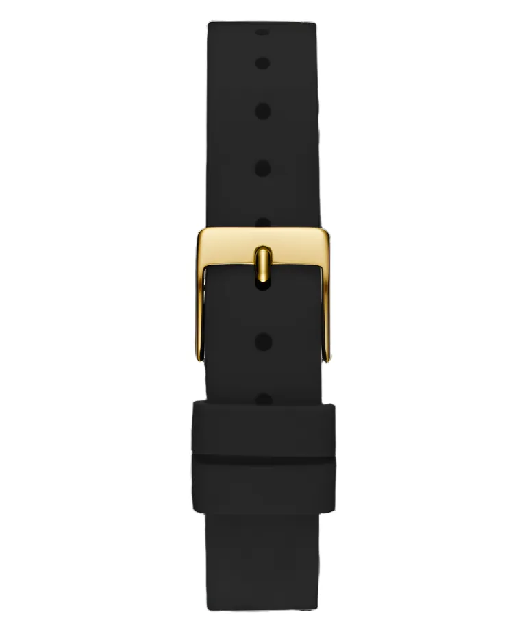 Guess Charlotte Crystal Black Gold Tone Analog GW0820L1
