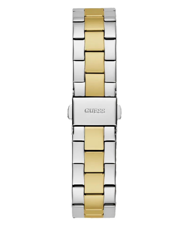Guess Fawn G2T Green Dial Two Tone Analog Watch GW0686L2