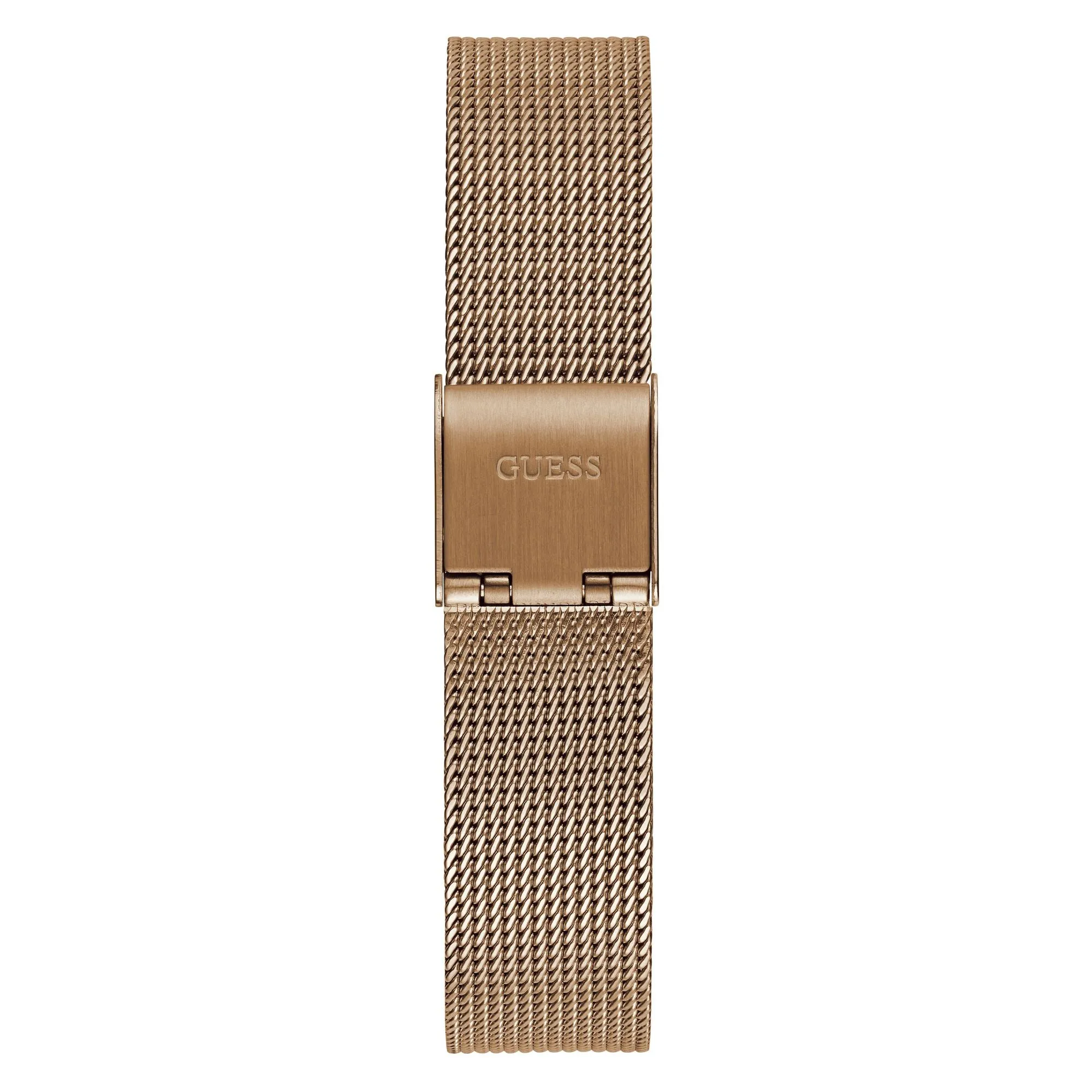 GUESS Ladies Rose Gold Tone Analog Watch GW0534L3