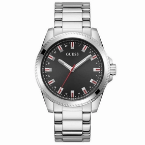 Guess Champ Black Dial Analog Watch