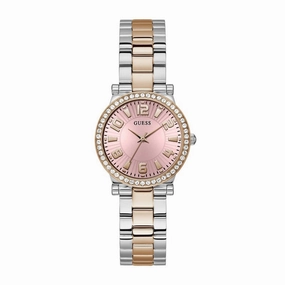 Guess Fawn Pink Dial Analog Watch