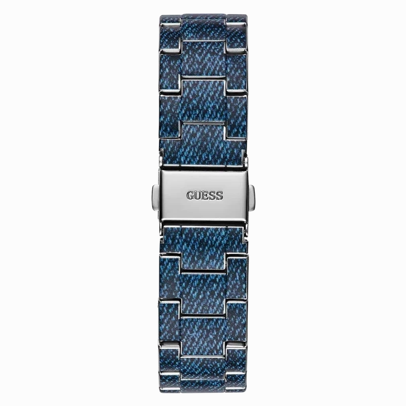 Guess Indigo Blue Dial Multifunction Watch