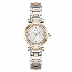 Guess Ladies 2-Tone Rose Gold Tone Analog Watch