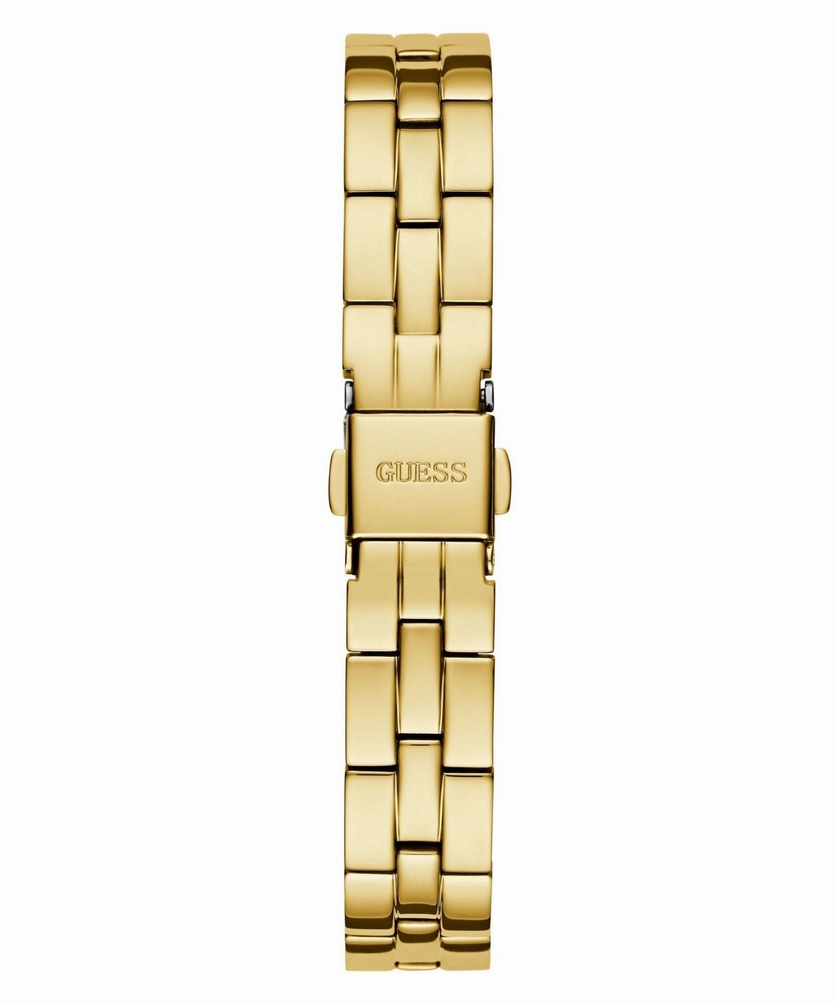 Guess Ladies Array Gold Tone Recycled Steel Watch GW0762L2