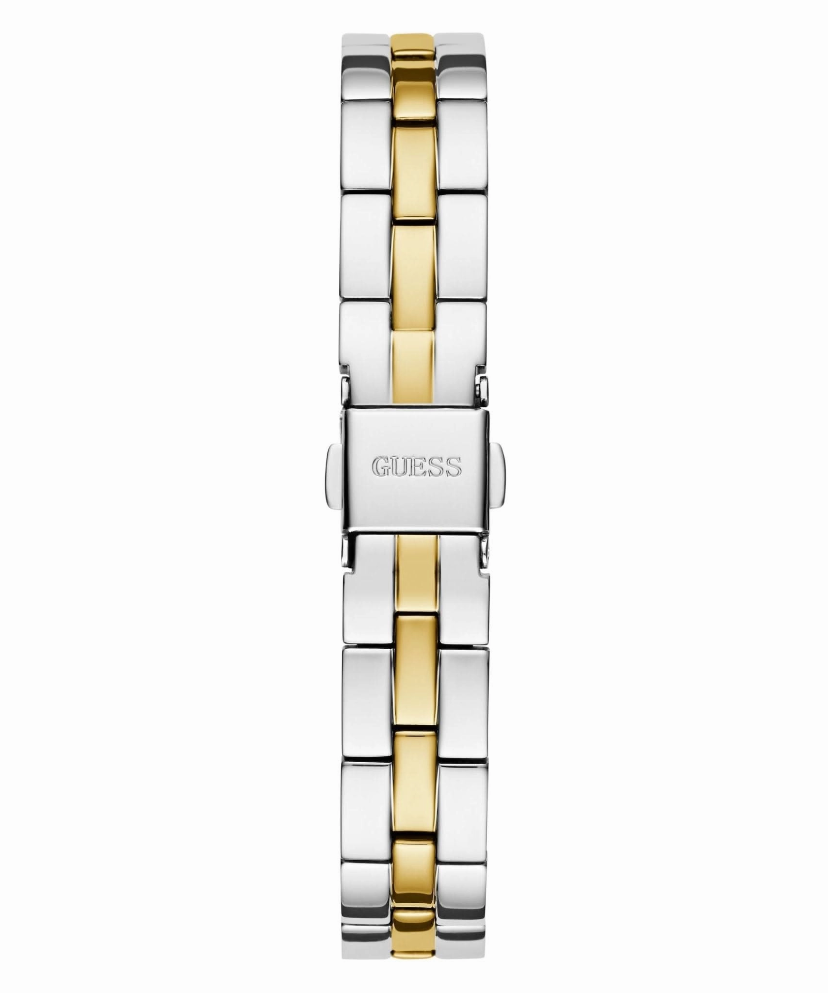 Guess Ladies Array Yellow Gold Tone Stainless Steel Watch GW0762L5