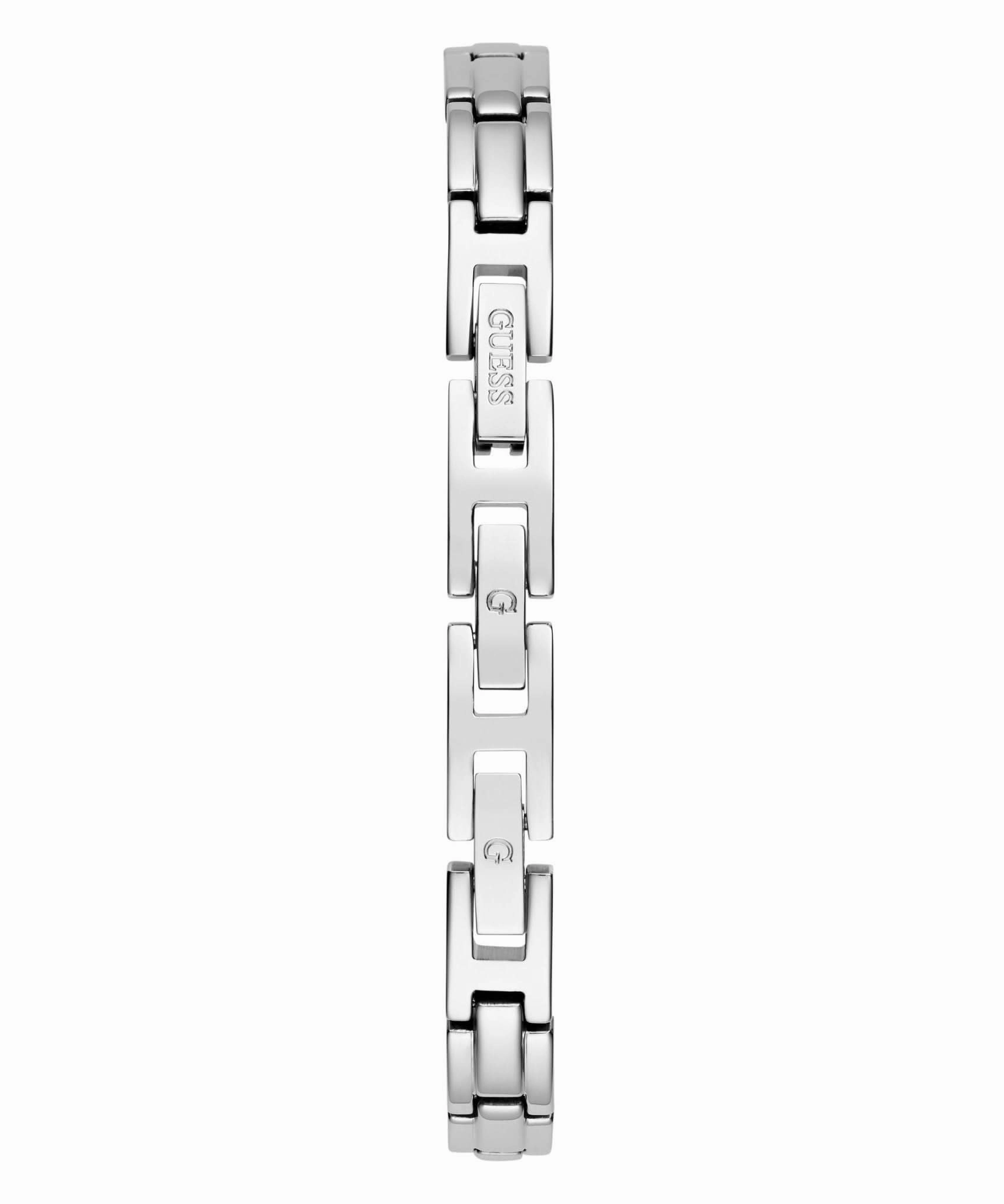 Guess Ladies Chloe Silver Tone Recycled Steel Watch GW0756L1