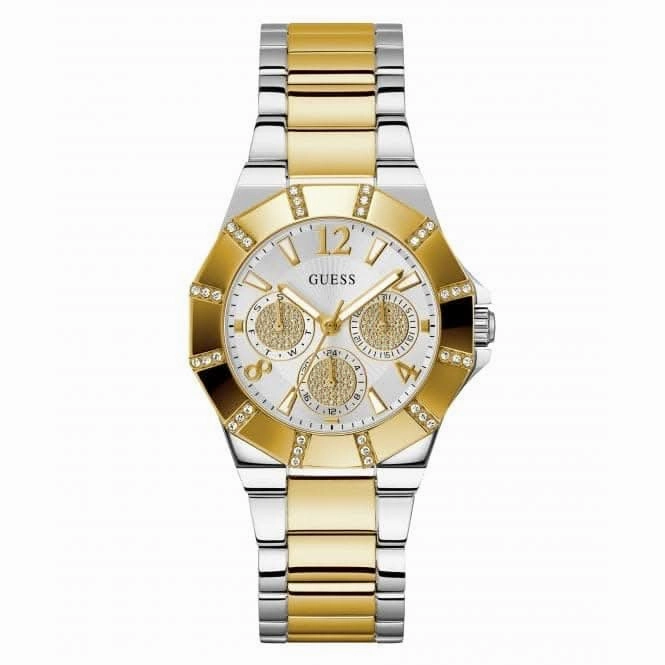 Guess Ladies Sunray 2-Tone Watch GW0616L2