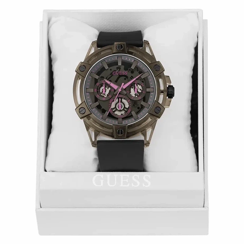 Guess Men's Sporting Pink Limited Edition Watch