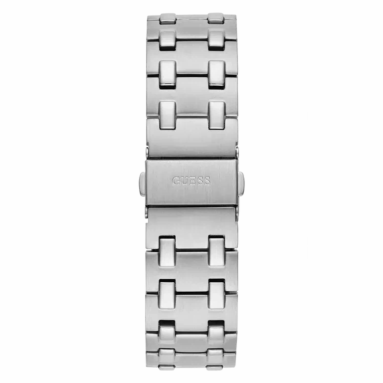 Guess Mens Silver Tone Analog Watch GW0575G4