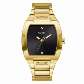 Guess Phoenix Gold Tone Analog Gents Watch GW0387G2