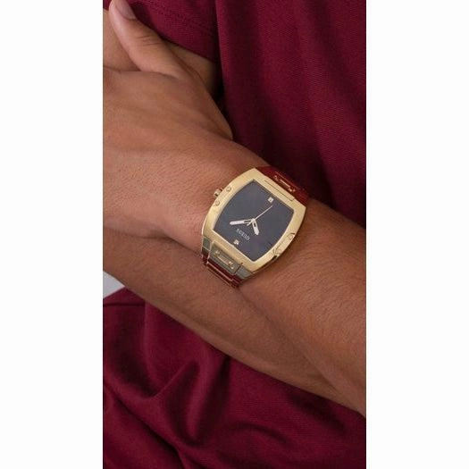 Guess Phoenix Gold Tone Analog Gents Watch GW0387G2