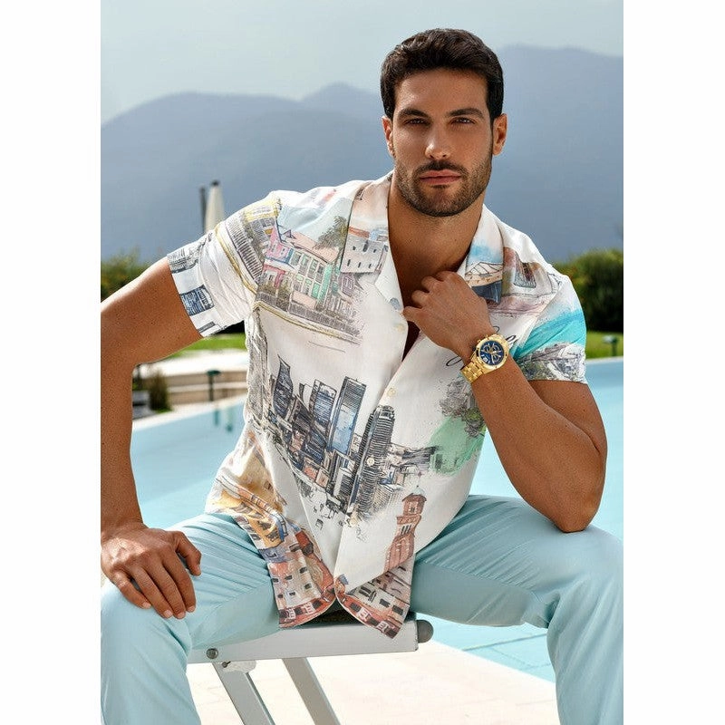 Guess Resistance Blue Dial Multifunction Watch