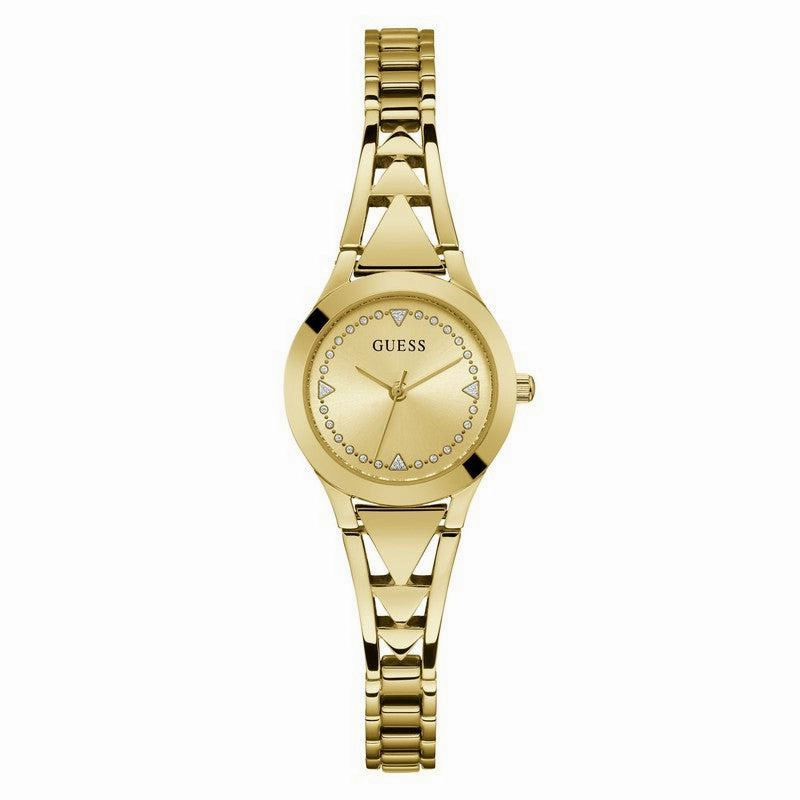 Guess Tessa Ladies Gold Tone Analog Watch GW0609L2