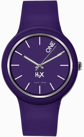 H2X One 42mm Gent Viola Unisex cod. P-SP430UP1