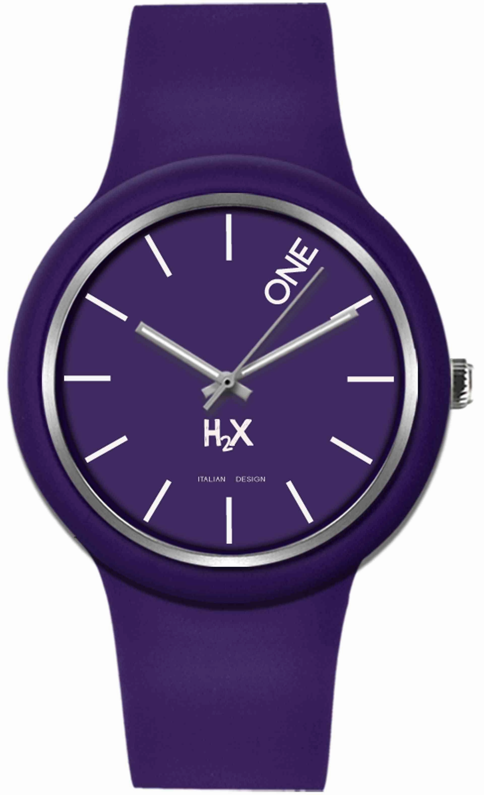 H2X One 42mm Gent Viola Unisex cod. P-SP430UP1