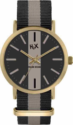 H2X Tidy 39mm Nero-Marrone Unisex cod. P-FG415XL3
