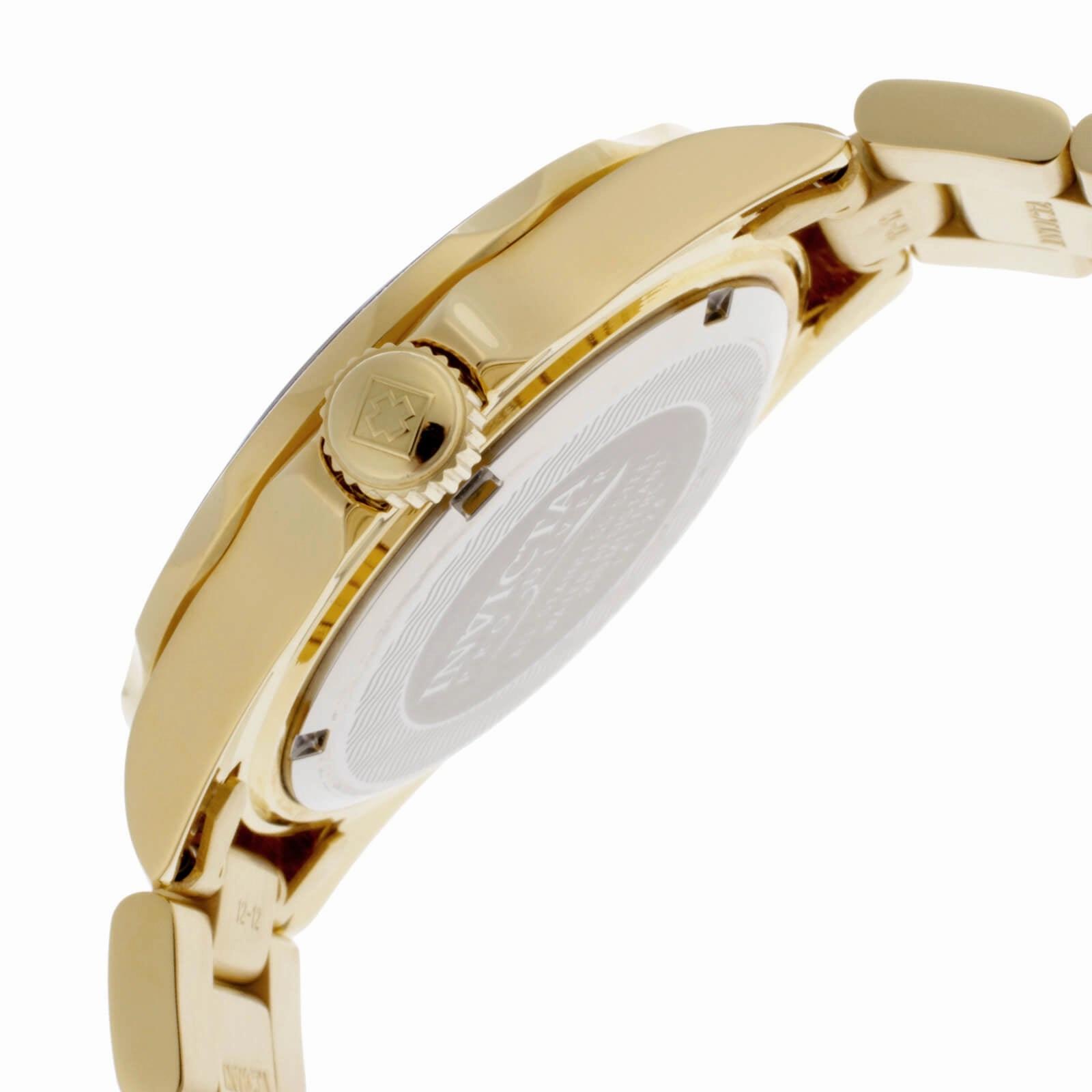 Invicta 14124 Mens Pro Diver Gold Tone Dial Gold Plated Stainless Steel Dive Watch