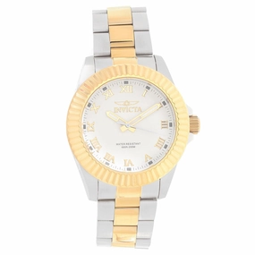 Invicta 16740 Men's Pro Diver Legacy White Dial Two Tone Steel Dive Watch