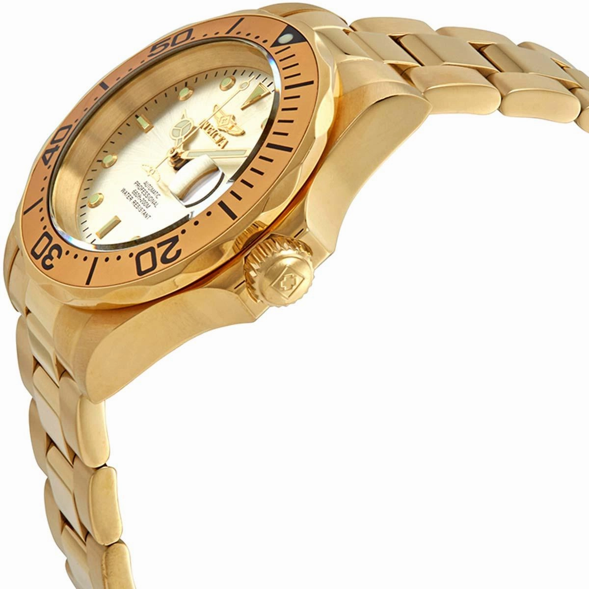 Invicta 9618 - Gold Automatic Diver