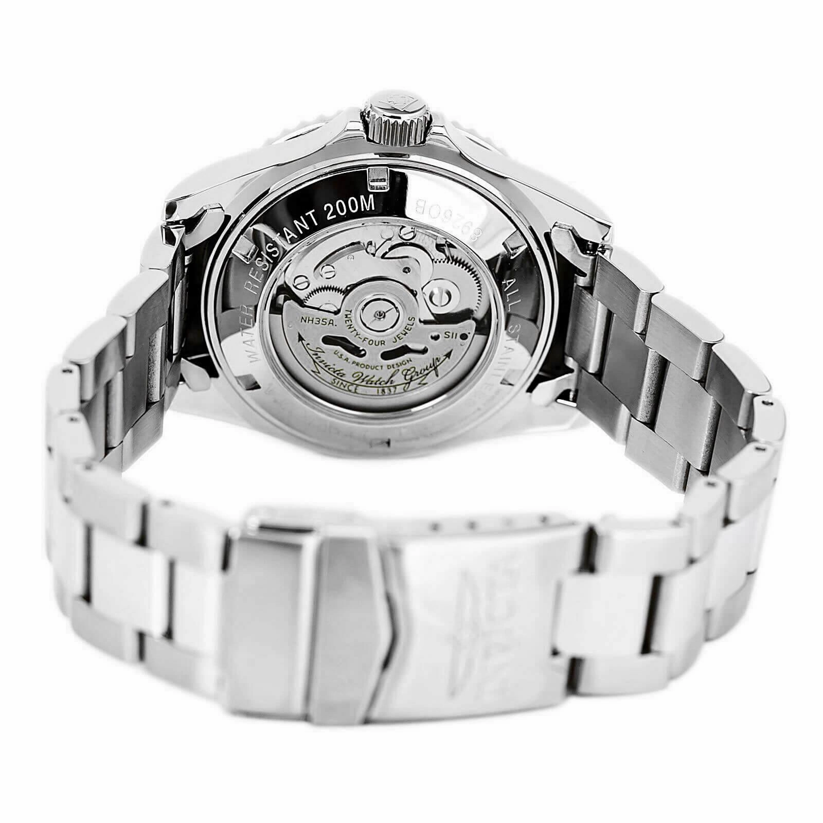 Invicta Men's Automatic Stainless Steel Watch - Pro Diver Black Dial | 8926C