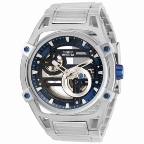 Invicta Men's Automatic Watch - Akula Blue Dial Silver Tone Bracelet | 32361
