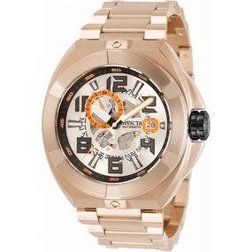 Invicta Men's Automatic Watch - Akula Rose Gold Stainless Steel Bracelet | 32710