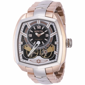 Invicta Men's Automatic Watch - Akula Two Tone Rose Gold, Silver Tone Bracelet | 43999
