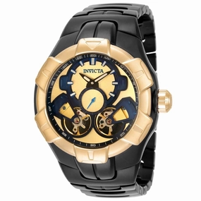 Invicta Men's Automatic Watch - Hydromax Champagne Dial Gold Tone Bezel | 34562