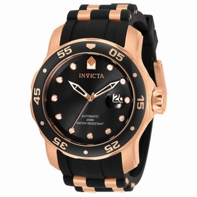 Invicta Men's Automatic Watch - Pro Diver Black Dial Rotating Bezel | 33340