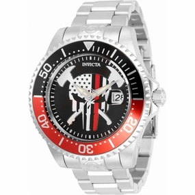 Invicta Men's Automatic Watch - Pro Diver Skull Stainless Steel Bracelet | 31929