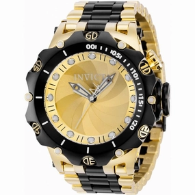 Invicta Men's Automatic Watch - Reserve Venom Two Tone Steel Bracelet Dive | 36660